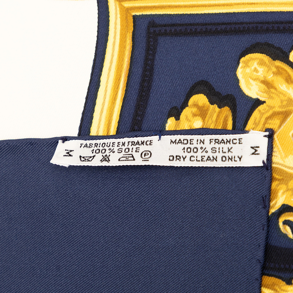Pre-Loved Hermes Brides de Gala Silk Scarf 90 - Picture 5 of 7